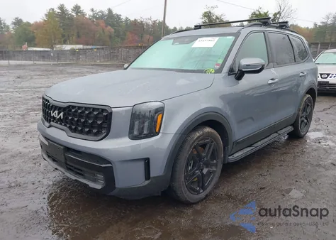 2024 Kia Telluride Sx Prestige X-Line из США, поврежденный, VIN 5XYP5DGC3RG521552
